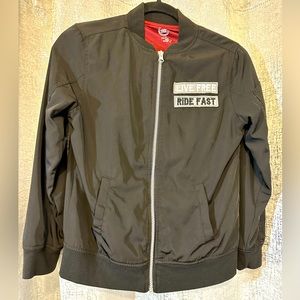 Wonder Nation Youth L/G (10-12) Live Free Ride Fast Jacket
